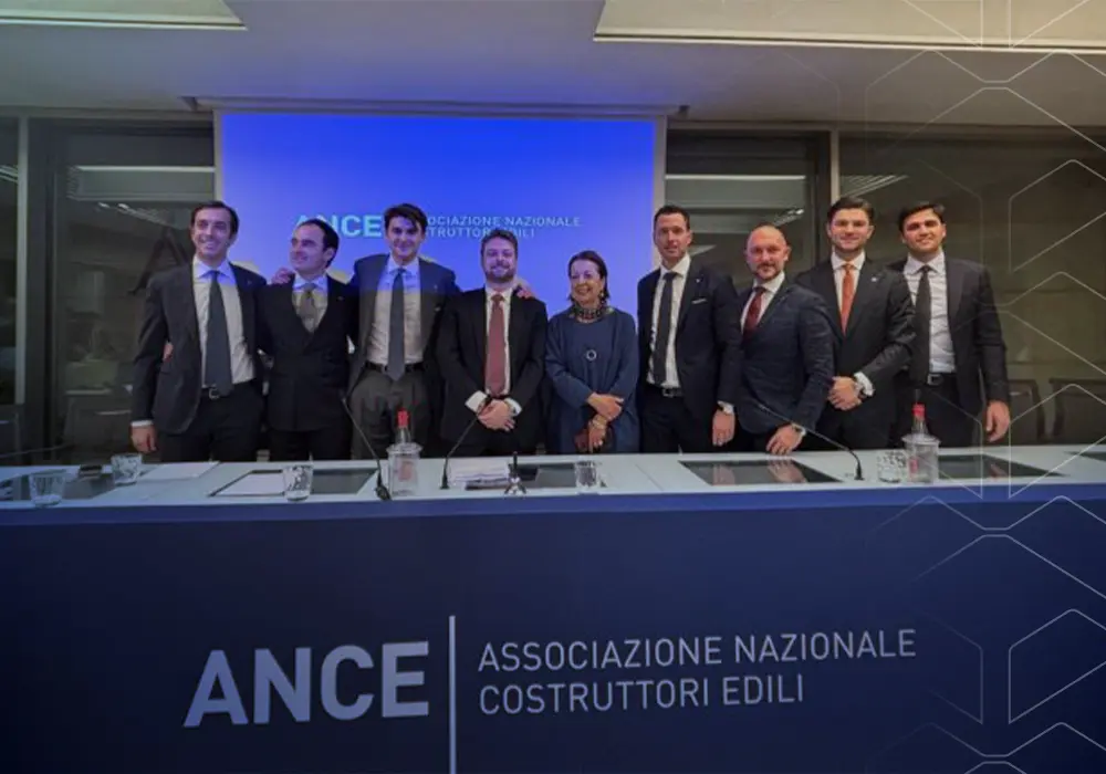 Contributo attivo del gruppo giovani del collegio costruttori edili